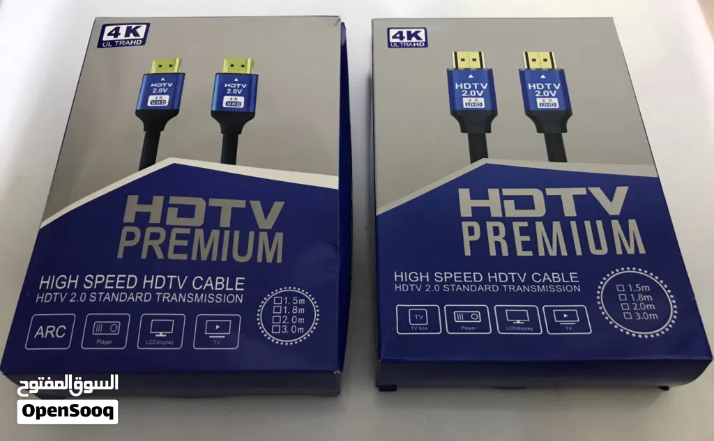 كابل HDMI 4K سرعة نقل البيانات فائق الجودة فائق الوضوح