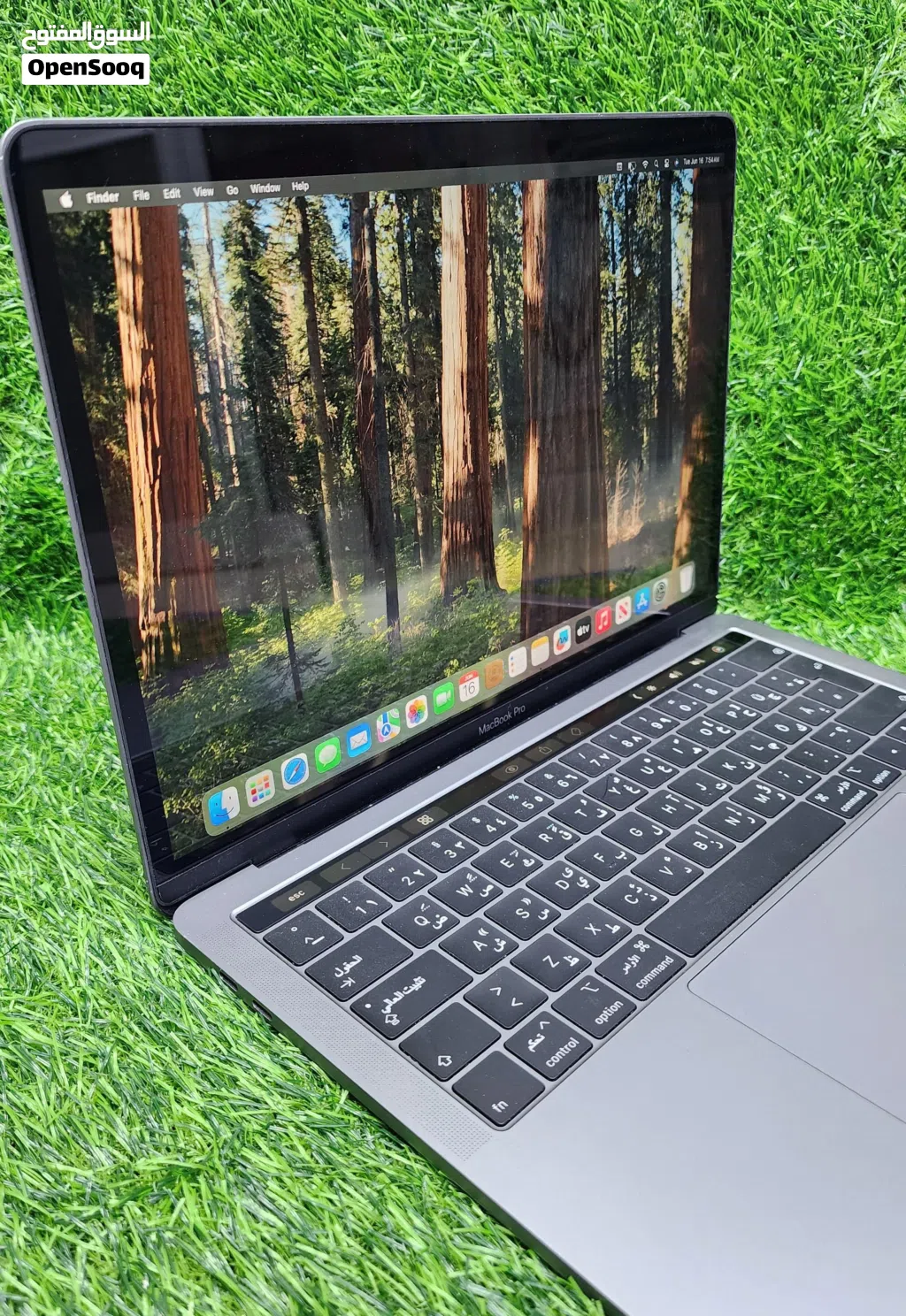 MacBook Pro A1989 Core i7 16gb ram 256gb ssd Touch Bar and I'd macOS seqouia 2K Retina display