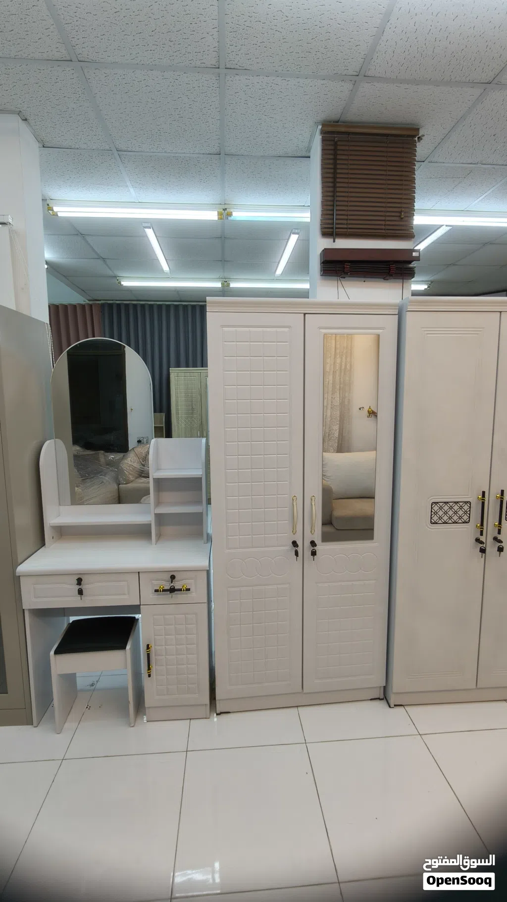 New cupboard and dressing table available