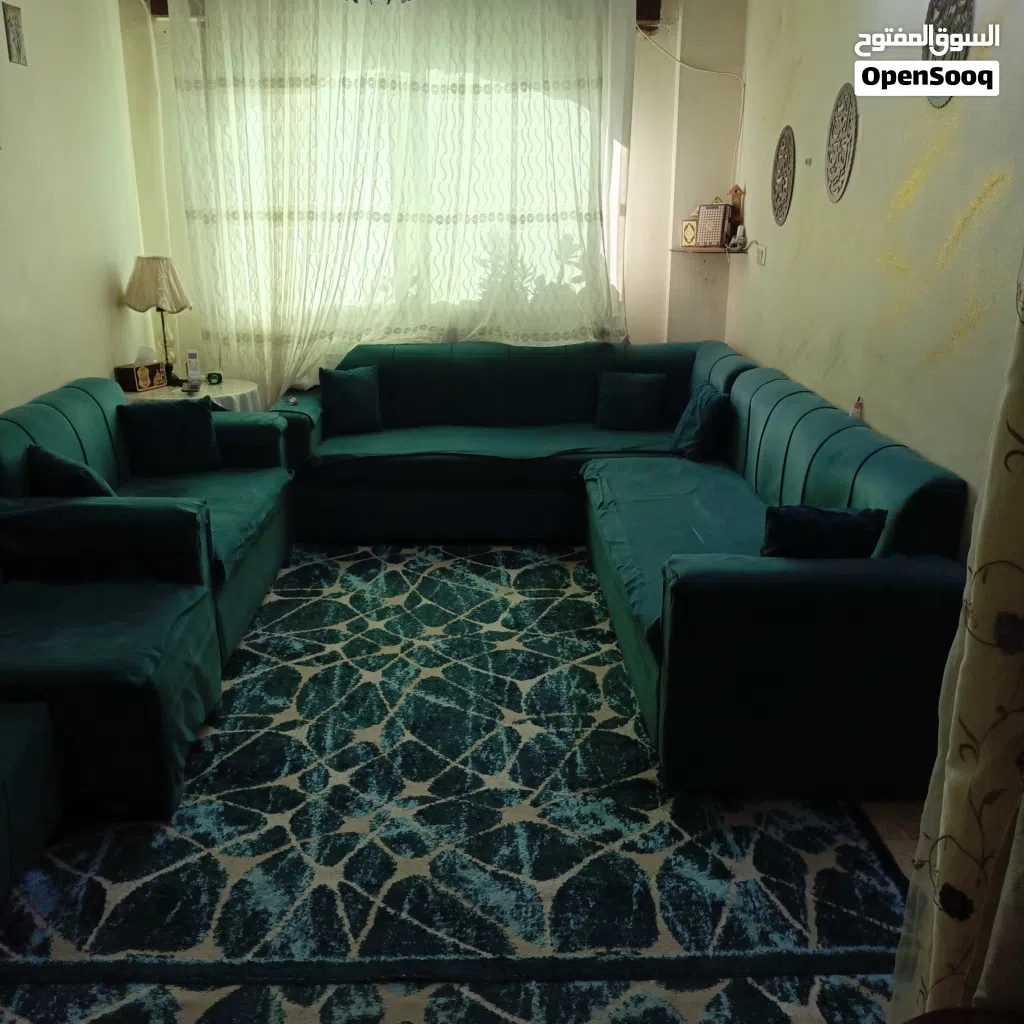 طقم كورنر للبيع الزرقاء -جبل طارق 60دينار