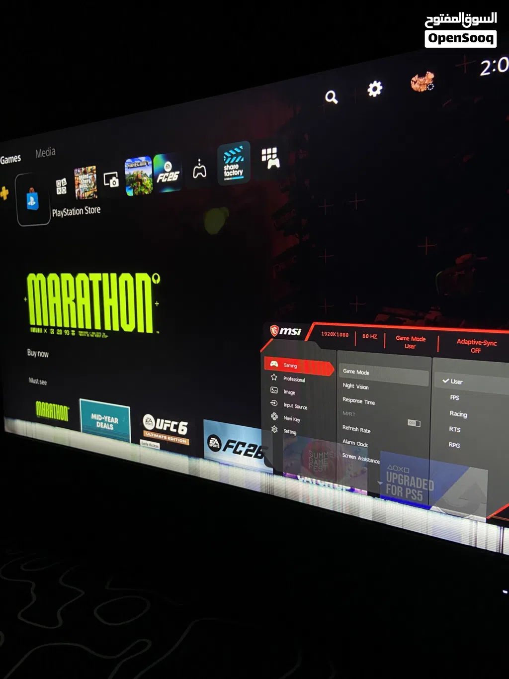 MSI gaming monitor 24inch