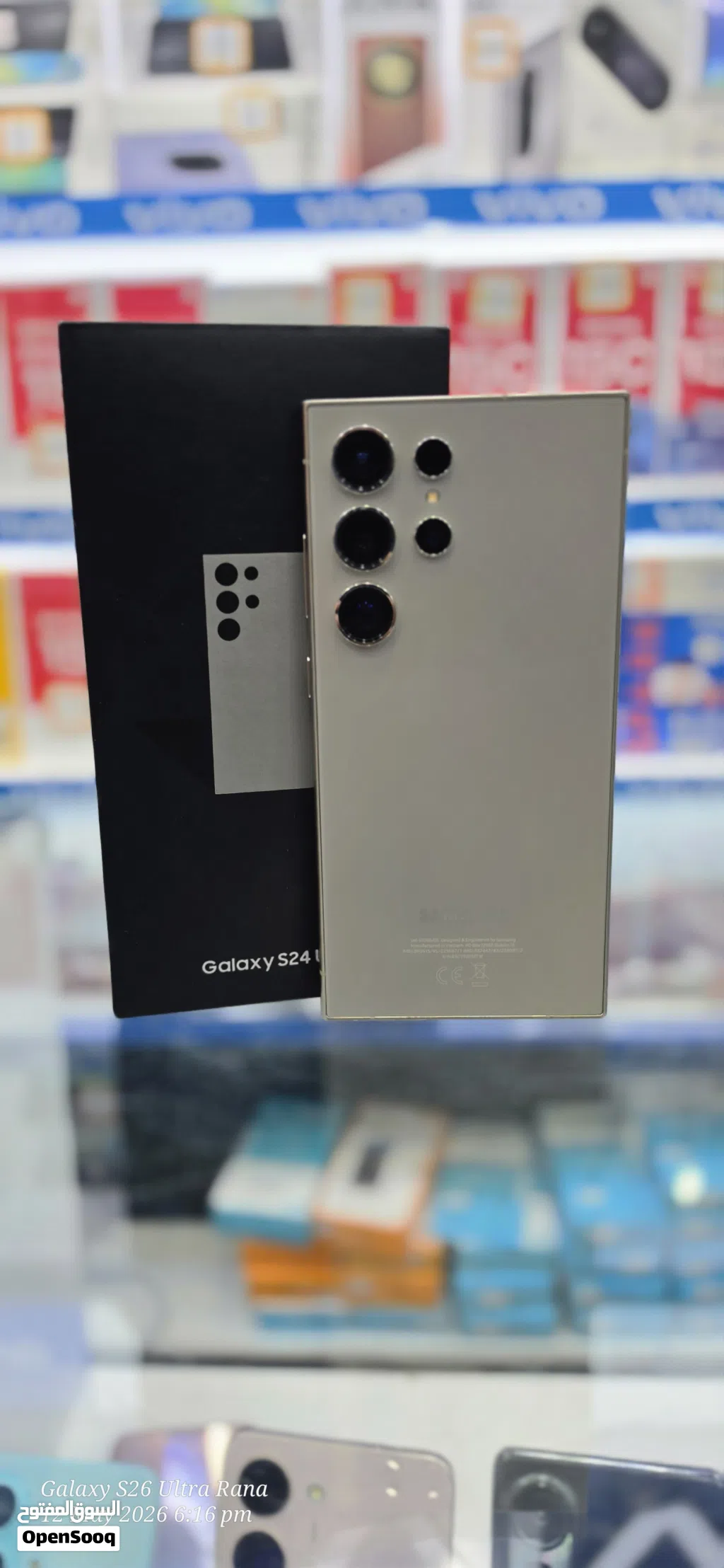 s24 ultra same like new with box