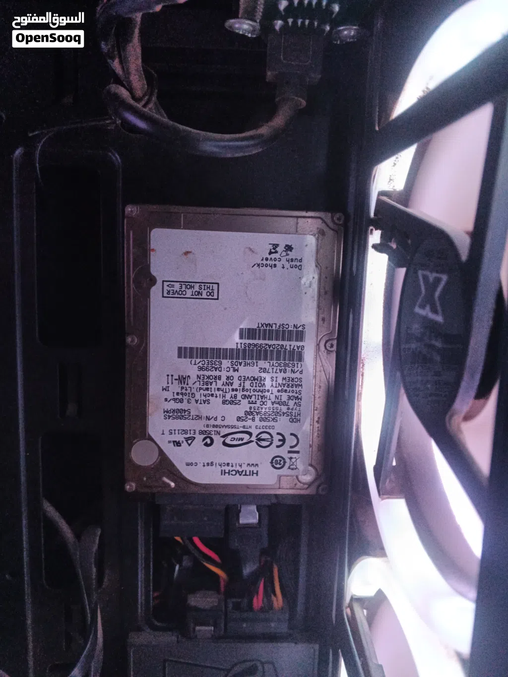 هارد hdd فحم لو يشتغل لو لا حجمه 232gb
