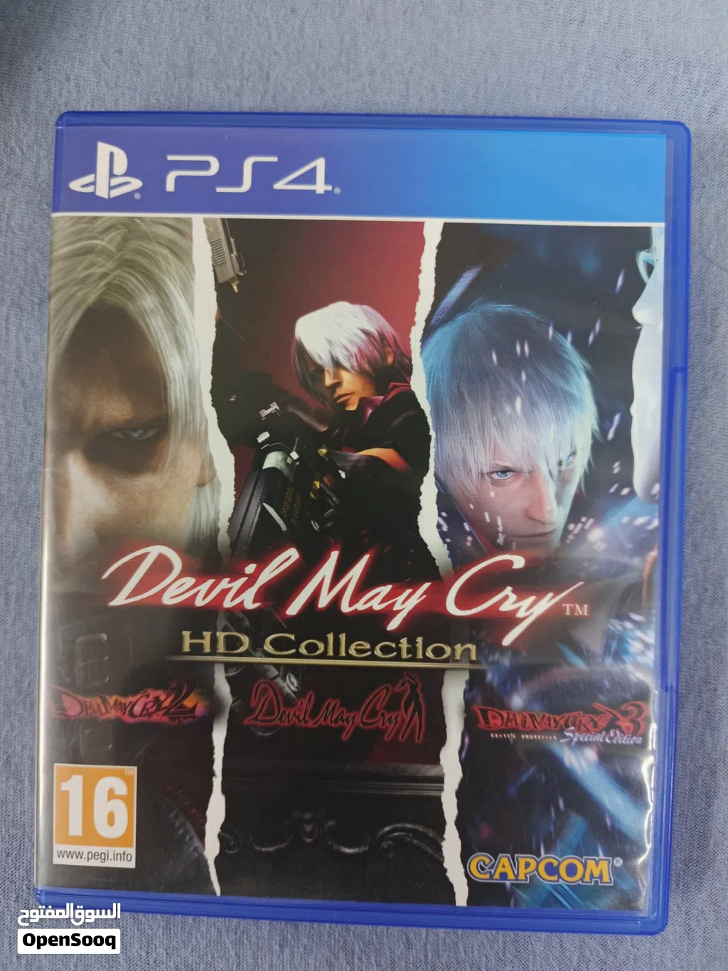 CD PS4... Devil may cry 1+2+3 للبيع بسعر مميز