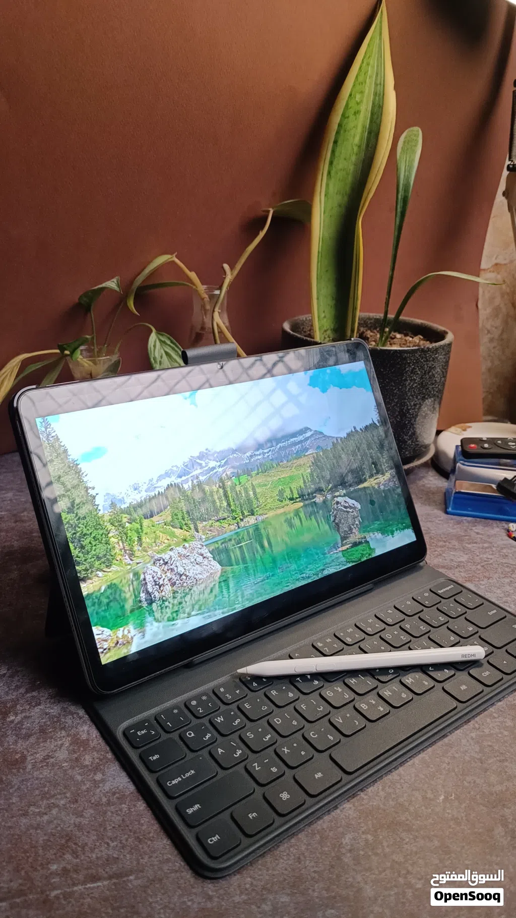 ريدمي باد 2 برو مع قلم ريدمي نظيف جداً redmi pad 2 pro
