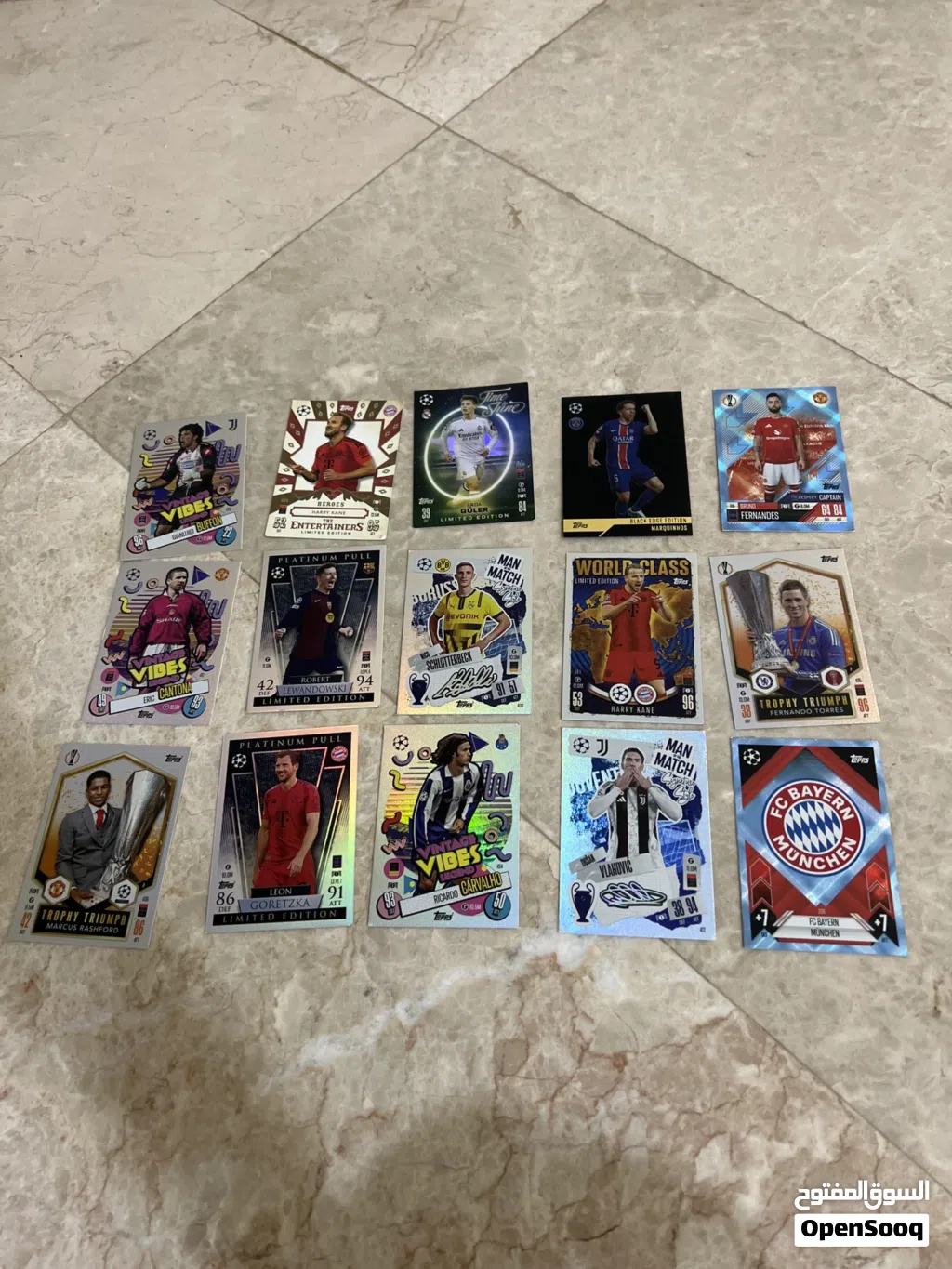 بطاقات ماتش أتاكس" (Match Attax Cards