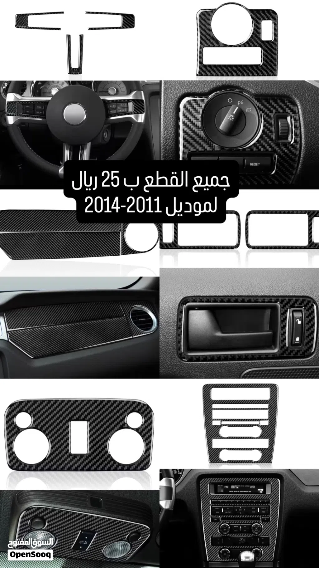 داخلية كاربون موستنج 2011-2014