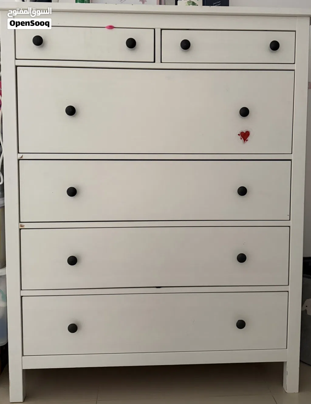 Chest of 6 drawers