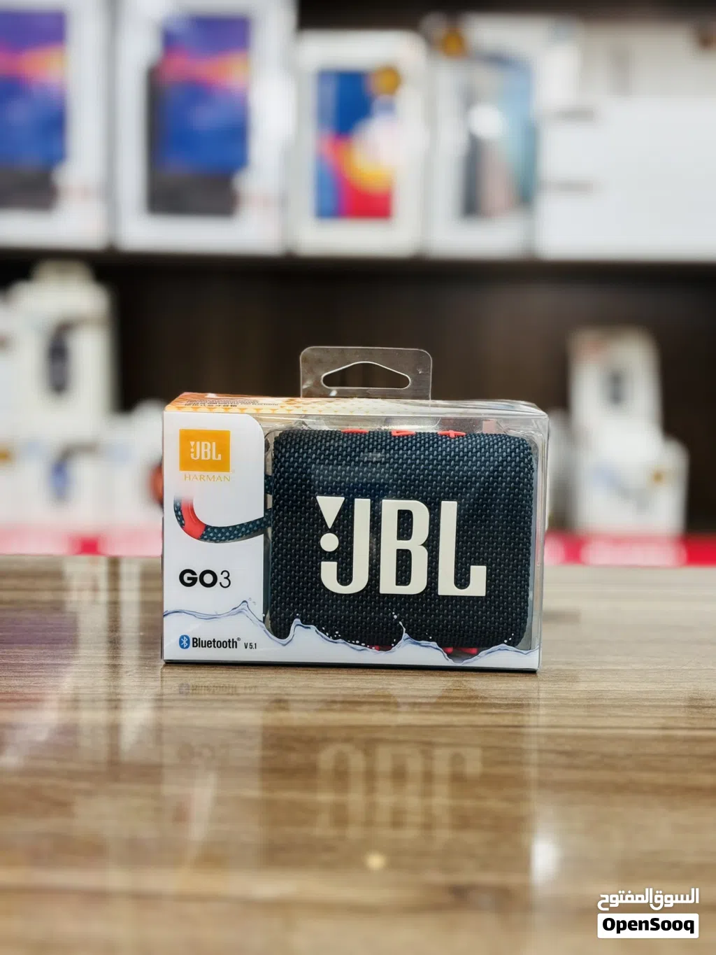 سماعة صوت خارجي سبير من شركة جي بي ال JBL GO 3 JBL PURE SOUND