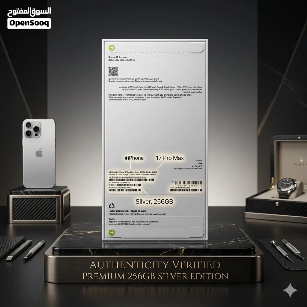 ايفون 17 برو ماكس جديد مقفل