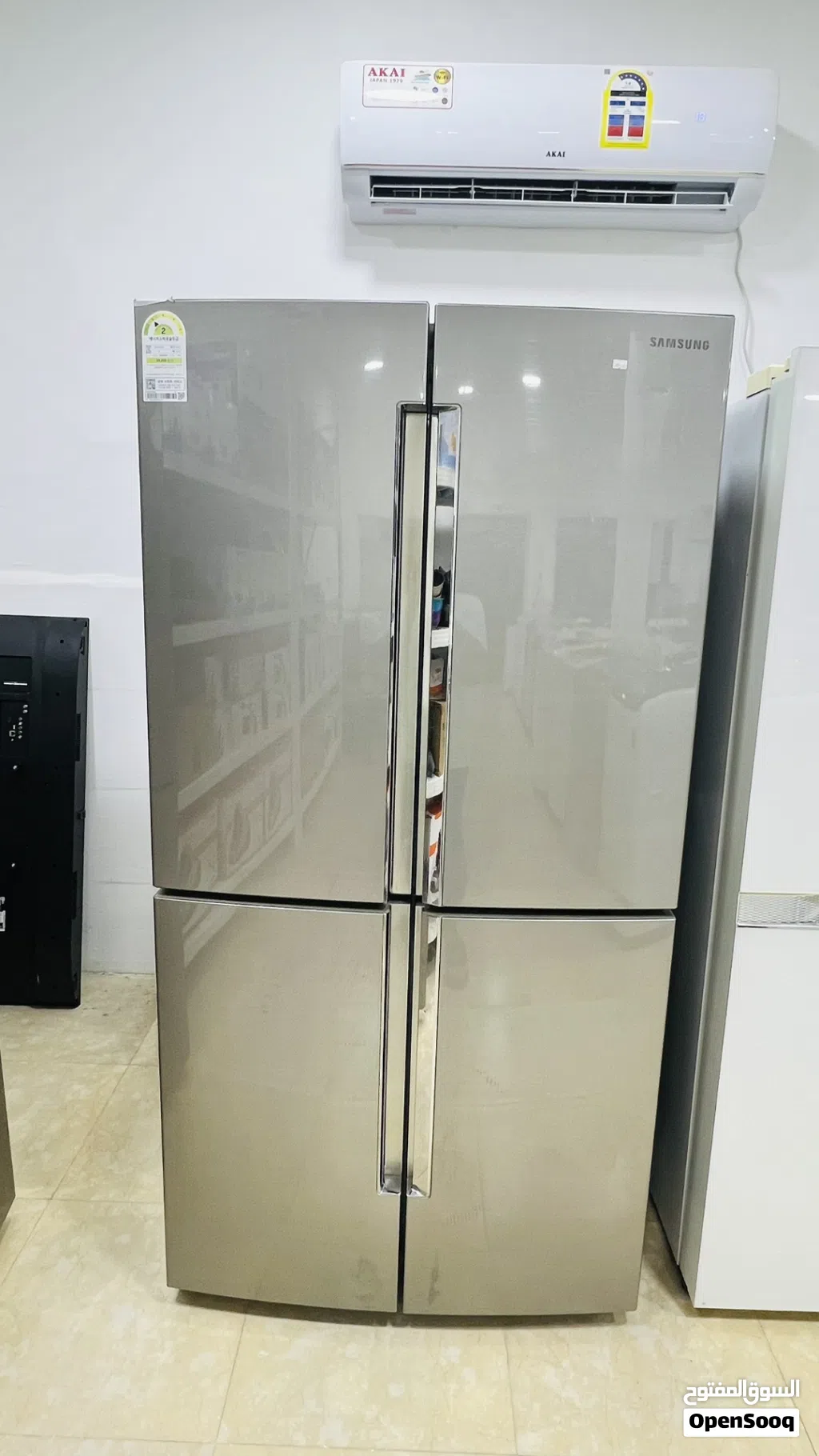 ثلاجات VIP سعه ضخمه سامسونج و LG كوريه 100%