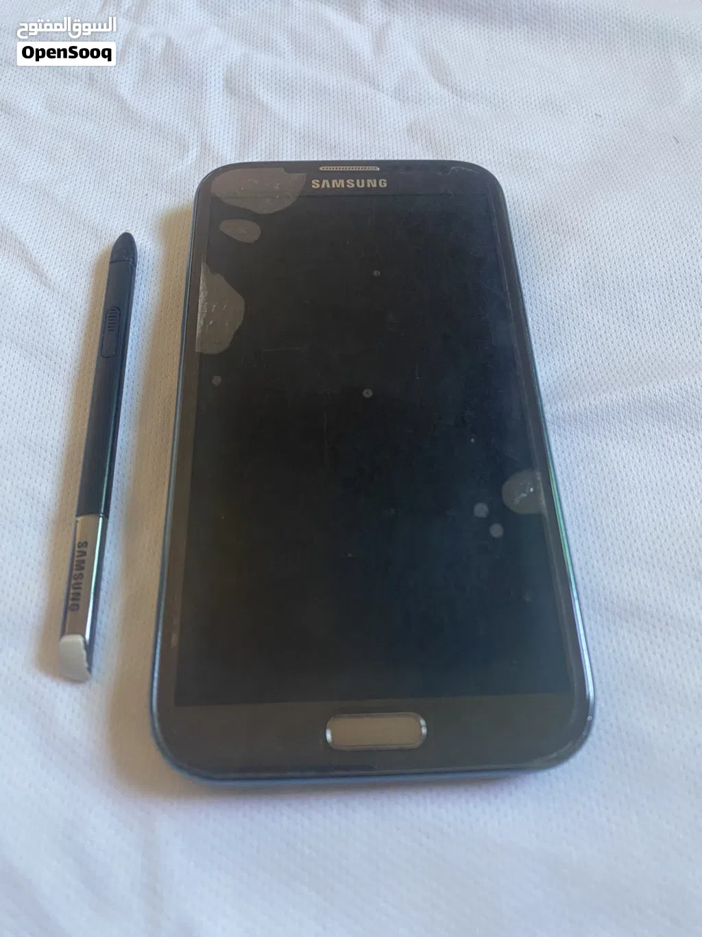 Samsung note 2 للبيع قطع