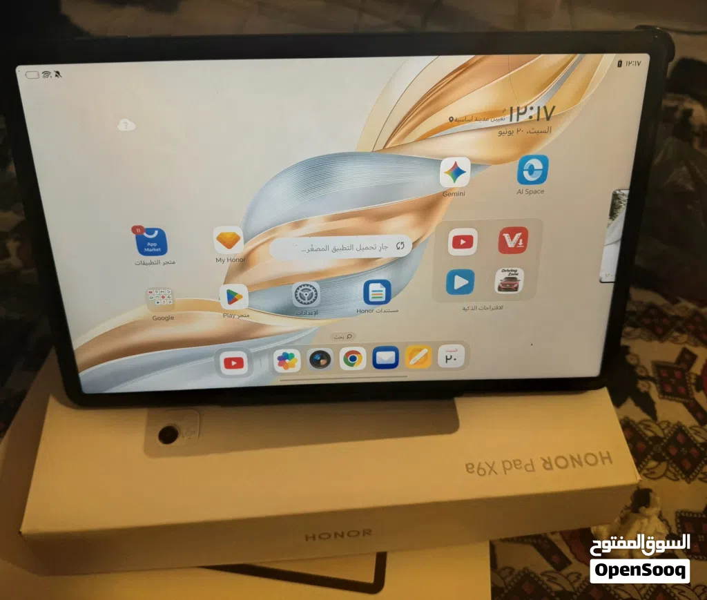 للبيع لقطة: تابلت HONOR Pad X9a أخو الجديد (استخدام شهر) بكامل أغراضه