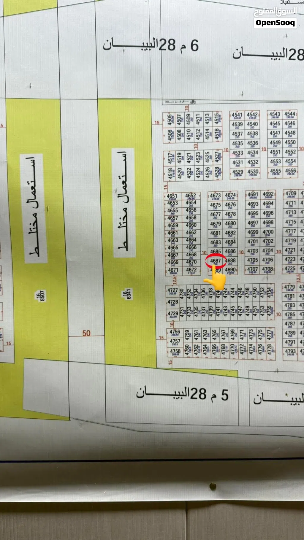 قطعة أرض توزيع الصحة