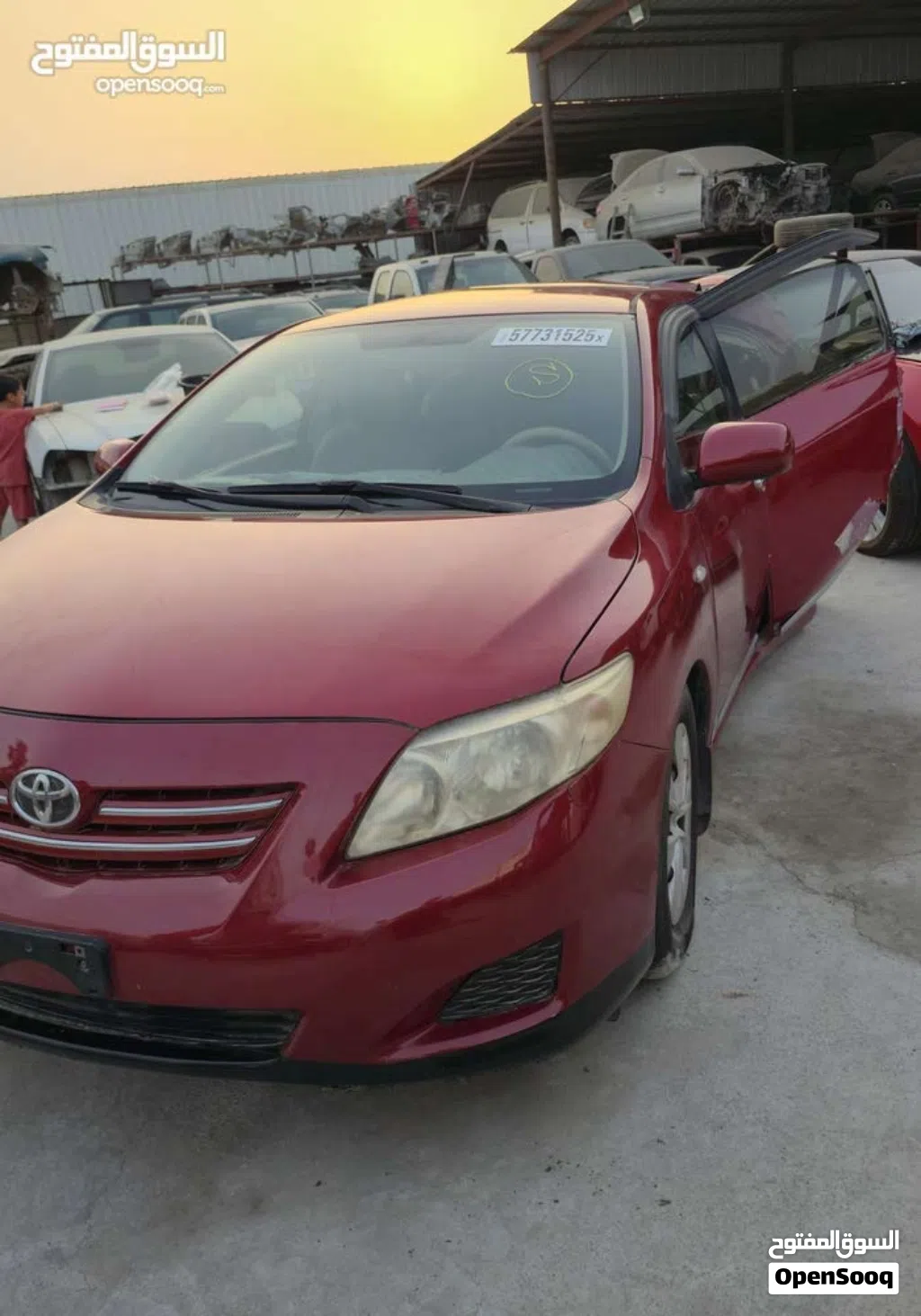 تويوتا كرولا كورولا 2012 قطع غيار سكراب صناعية بركاء Toyota Corolla spare parts