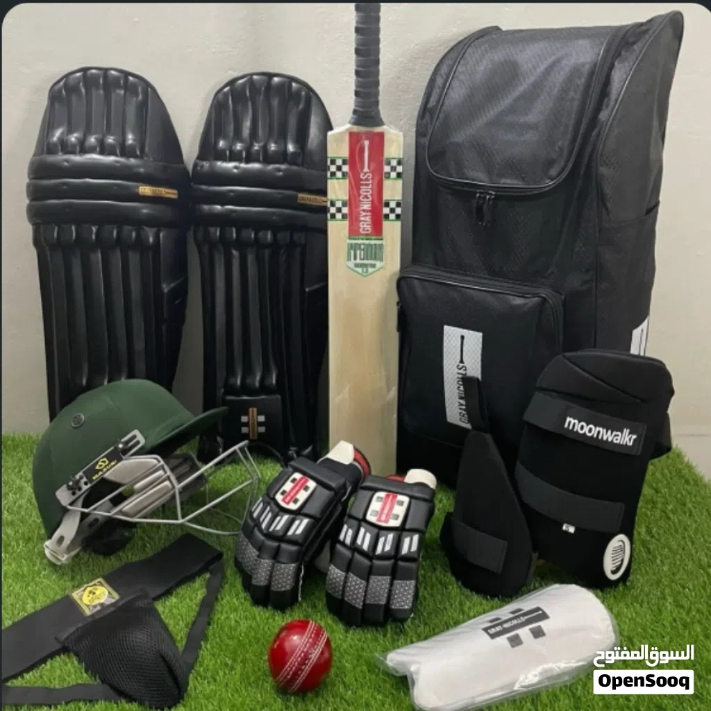 Brand New Gray-Nicolls Black Edition Cricket Kit Full Complete Set