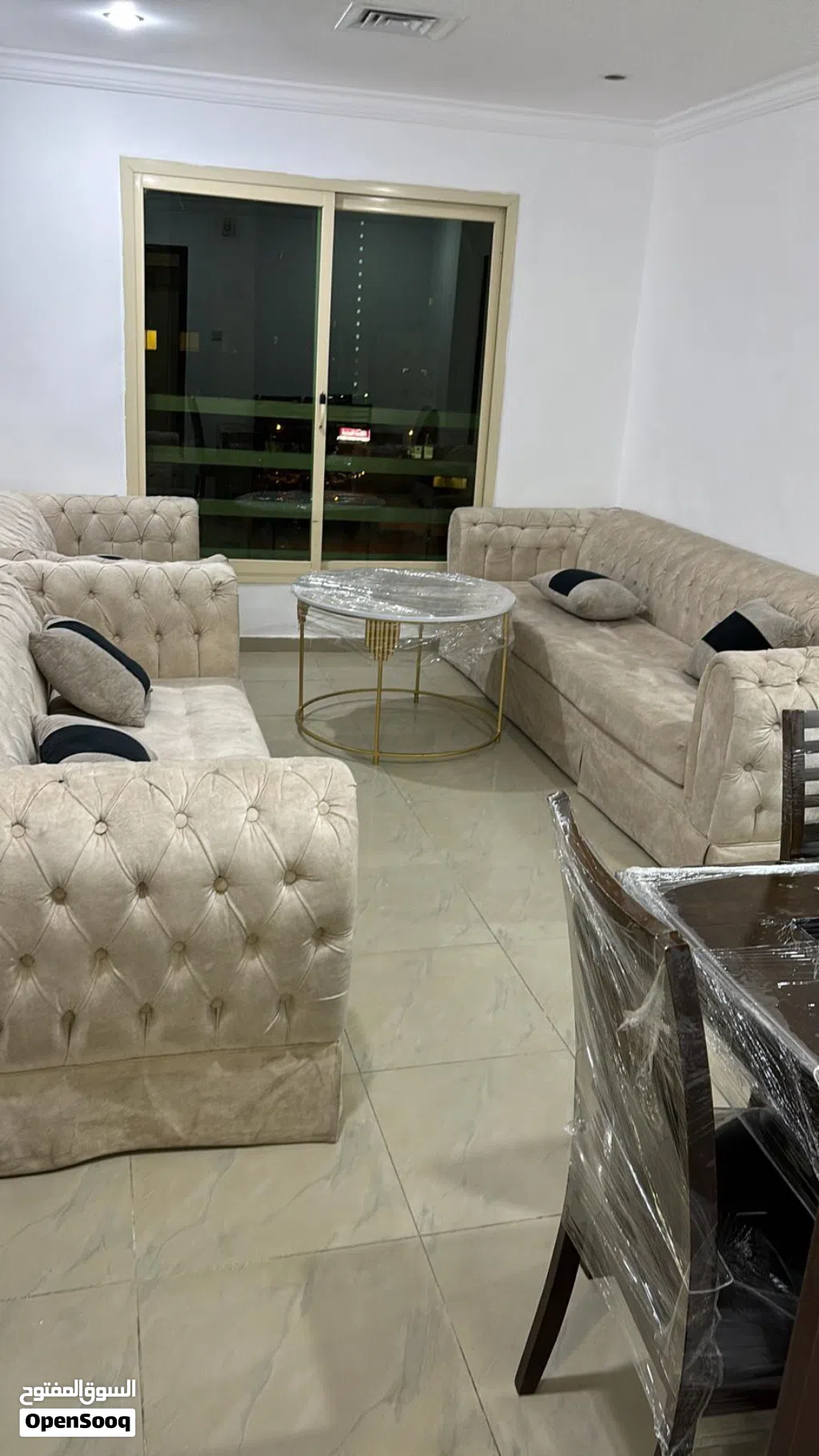 طقم صالون للبيع مستعمل نظيف
