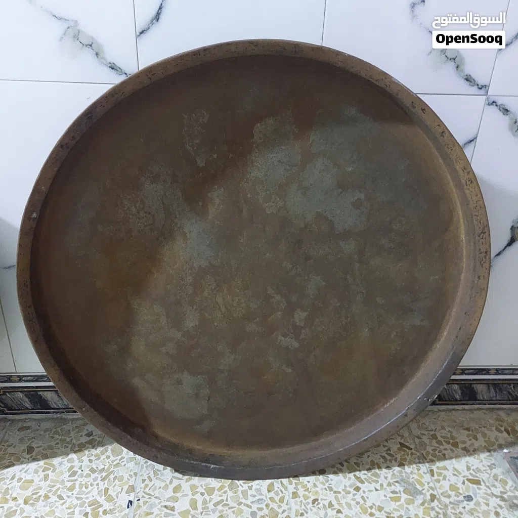 صينية حديد تستعمل (للدهينة )
