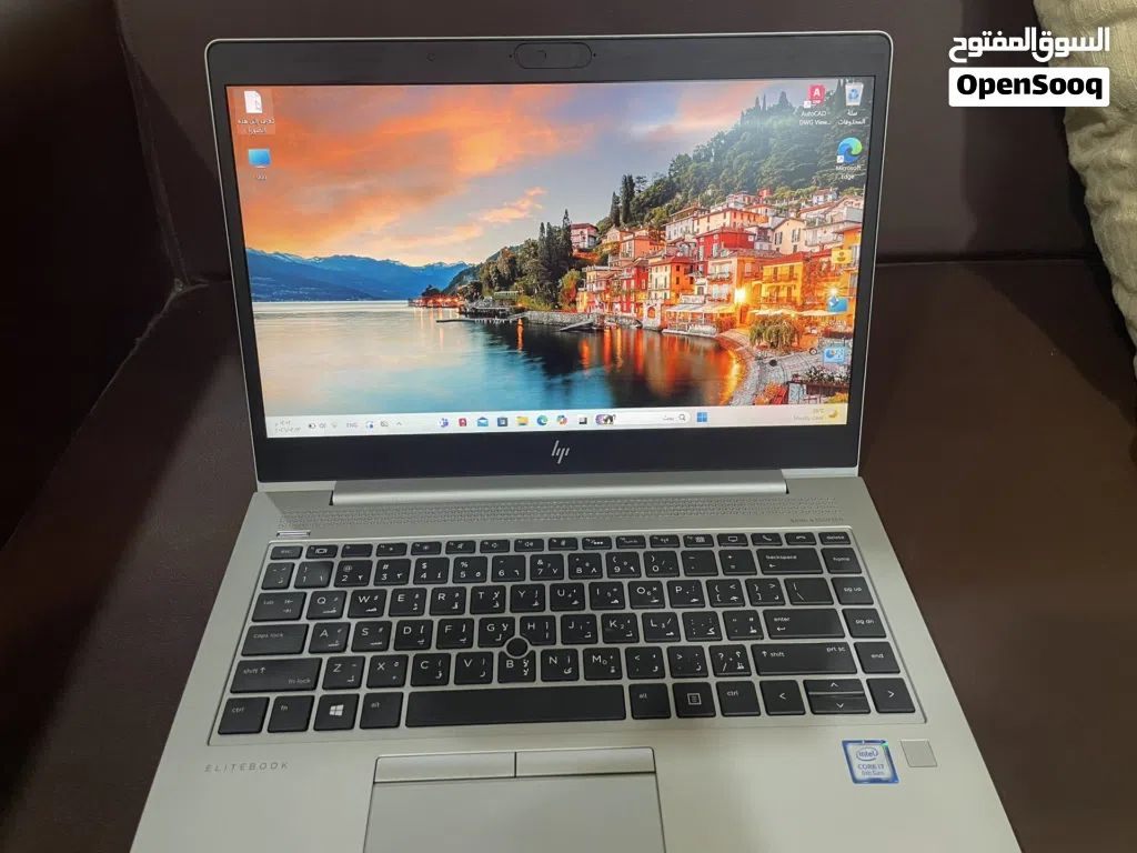 للبيع بشكل عاجل كمبيوتر hp EliteBook i7core (840)G5 قابل في حدود المعقول