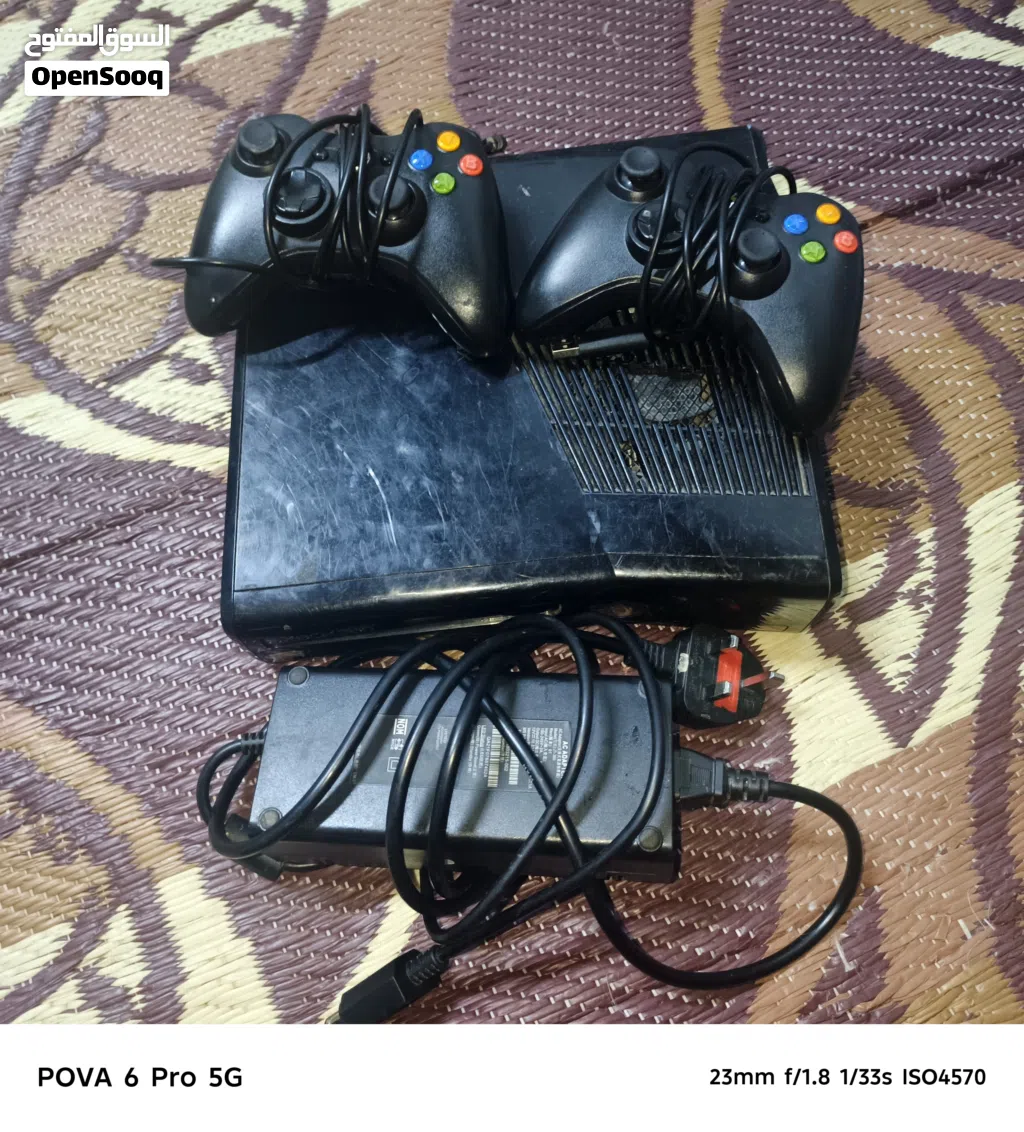 اكس بوكس 360 مستعمل نظافه 100%