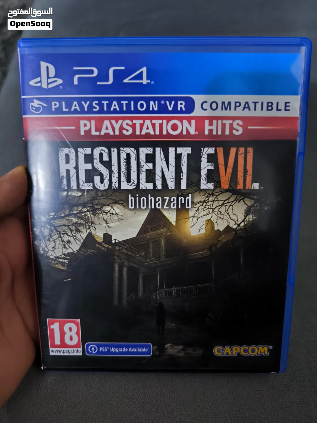 resent evil biohazard عربية ونظيف جدا قابل للترقية ps5