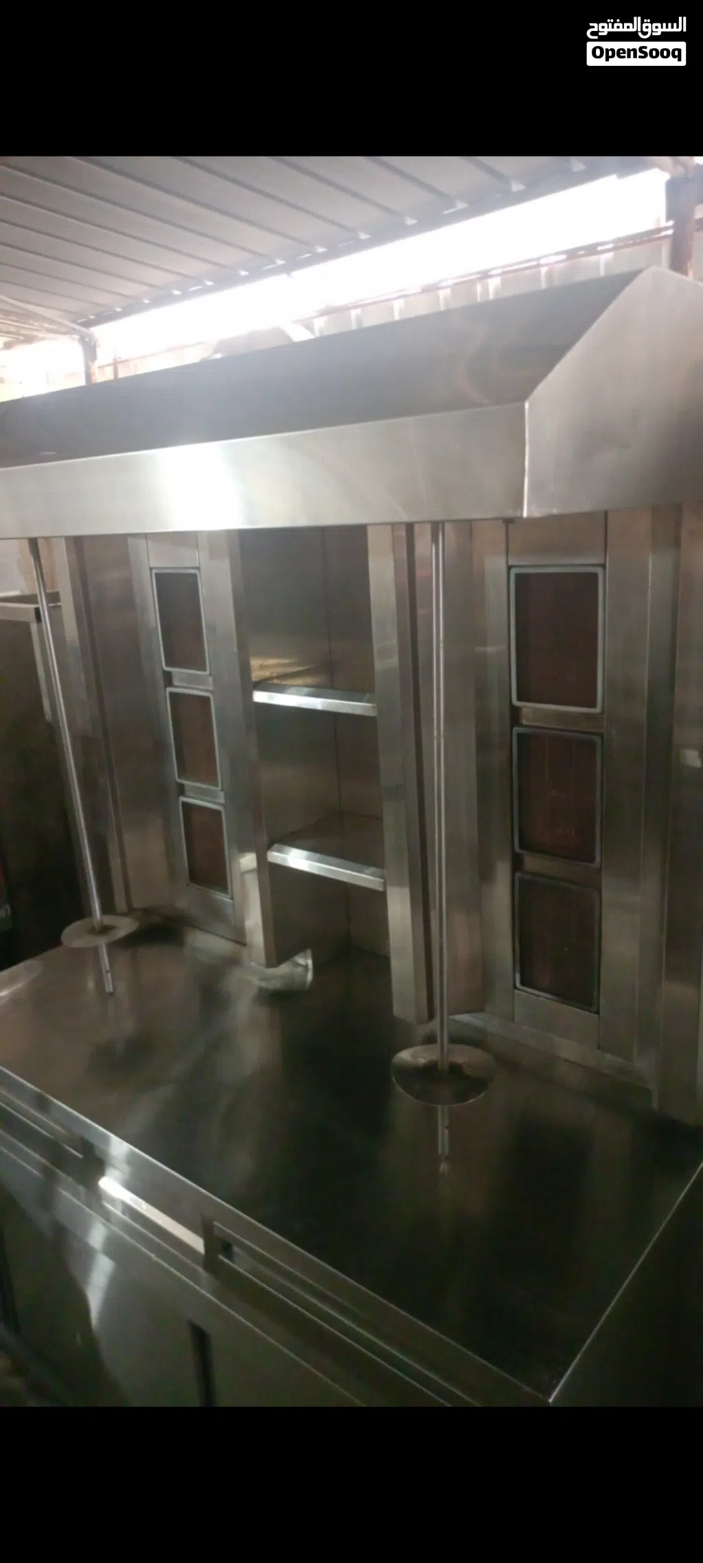 Big double shawarma machine urgently sale