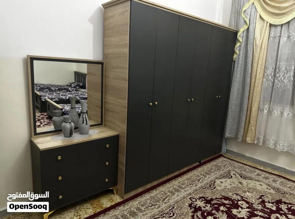 غرفة نوم فرديه شبه جديده