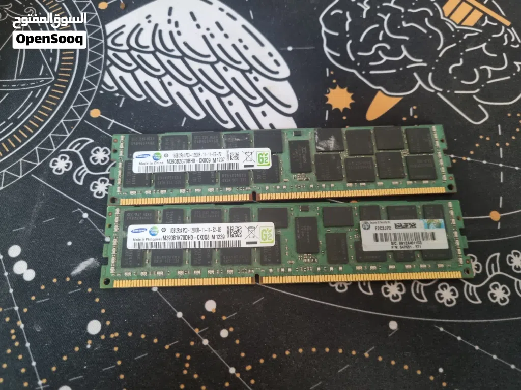 قطعتين رام ddr 3 بسعر ممتاز قابل للتفاوض بالبسيط ، الوصف مهم