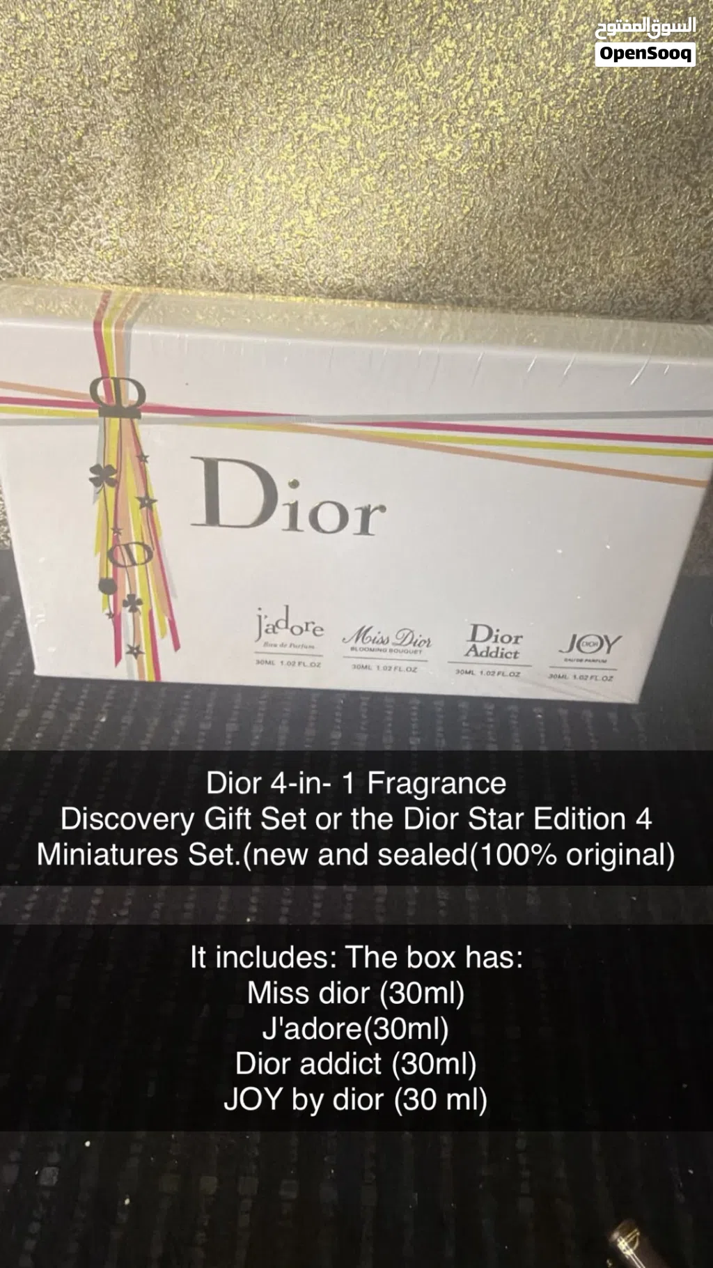 Dior 4-in- 1 Fragrance Discovery Gift Set or the Dior Star Edition 4 Miniatures Set.