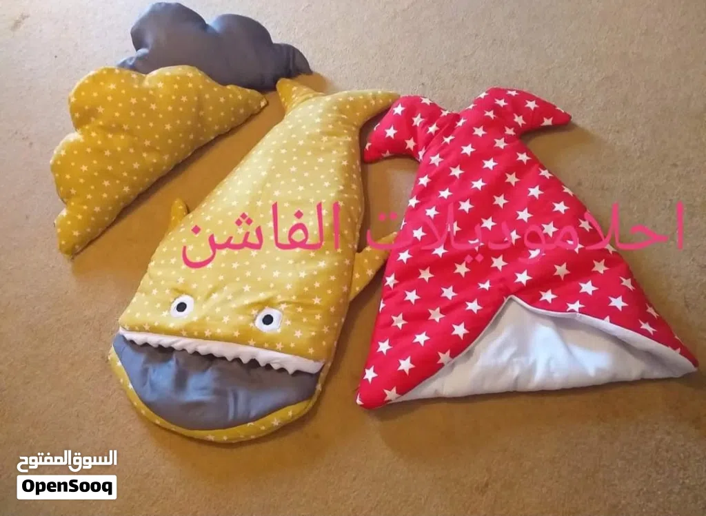 قماط علي هيئة حوتة