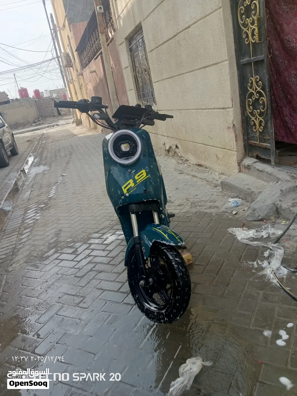 سلام عليكم دراجه للبيع نضيفه موديل 2024