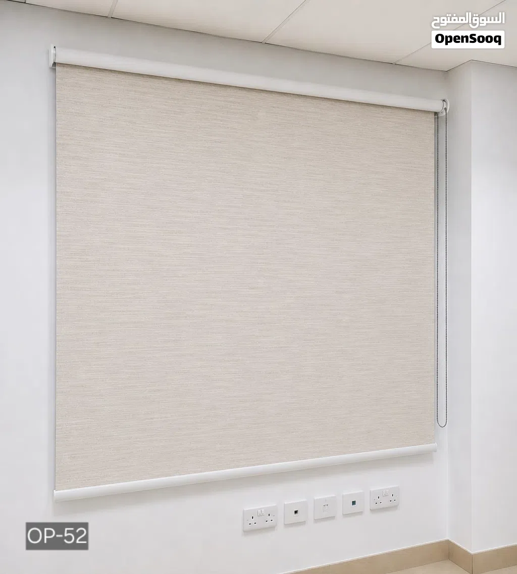 ستائر رول عازل للشمس والحرارة Roller & Zebra Blinds – Sunlight and Heat Resistant