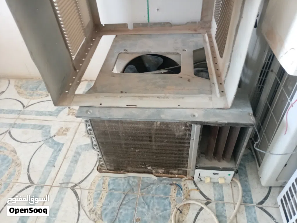 This is a 2 ton air conditioner, its company is Mitsubishi.