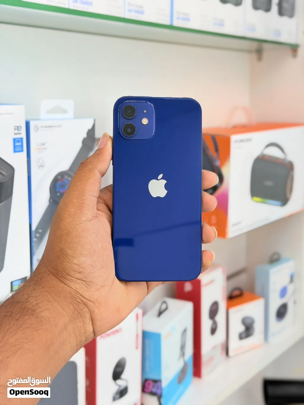 Used Apple iPhone 12 in Blue, 128 GB Storage, Excellent Condition