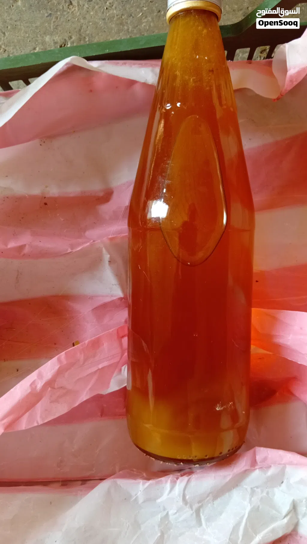 غرشة عسل عسل الشوع من اندر انواع العسل الجبلي