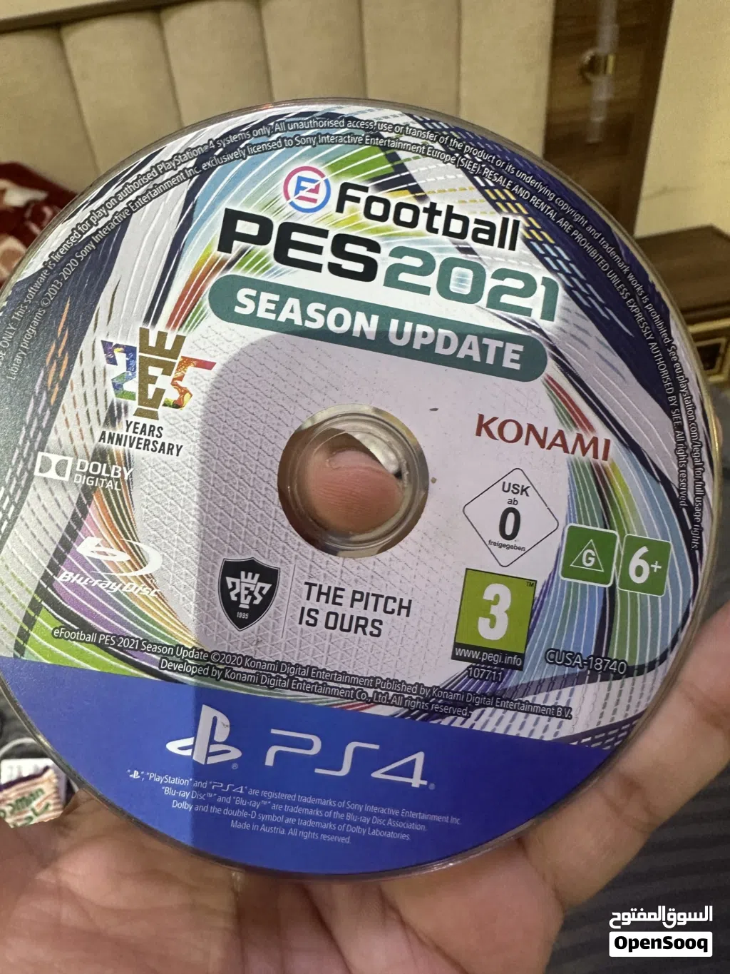 شريط PES 2021 يدعم اللغة العربية، نظيف النظيف