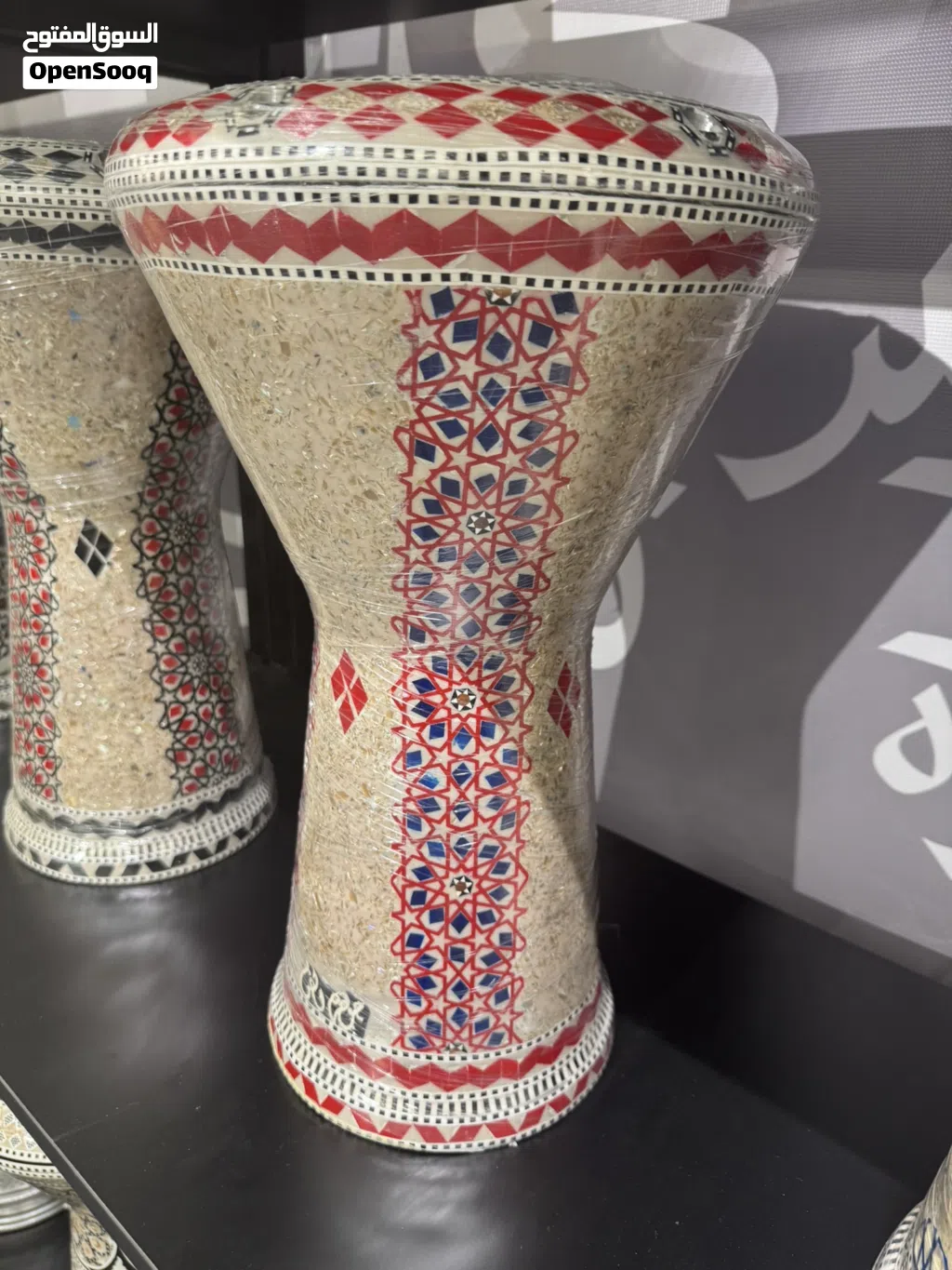 طبلة صدف جوهرة الفن صناعة مصرية