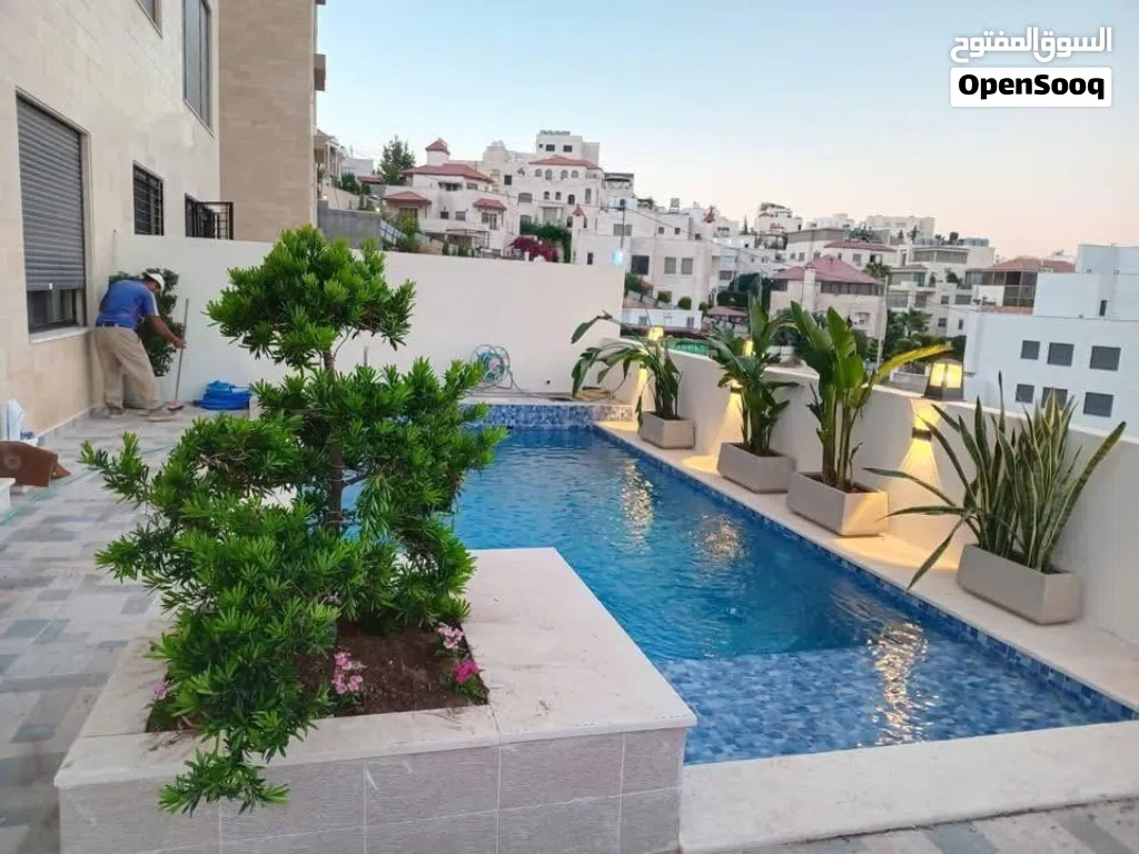 تصميم وتنفيذ وصيانة الحدائق
