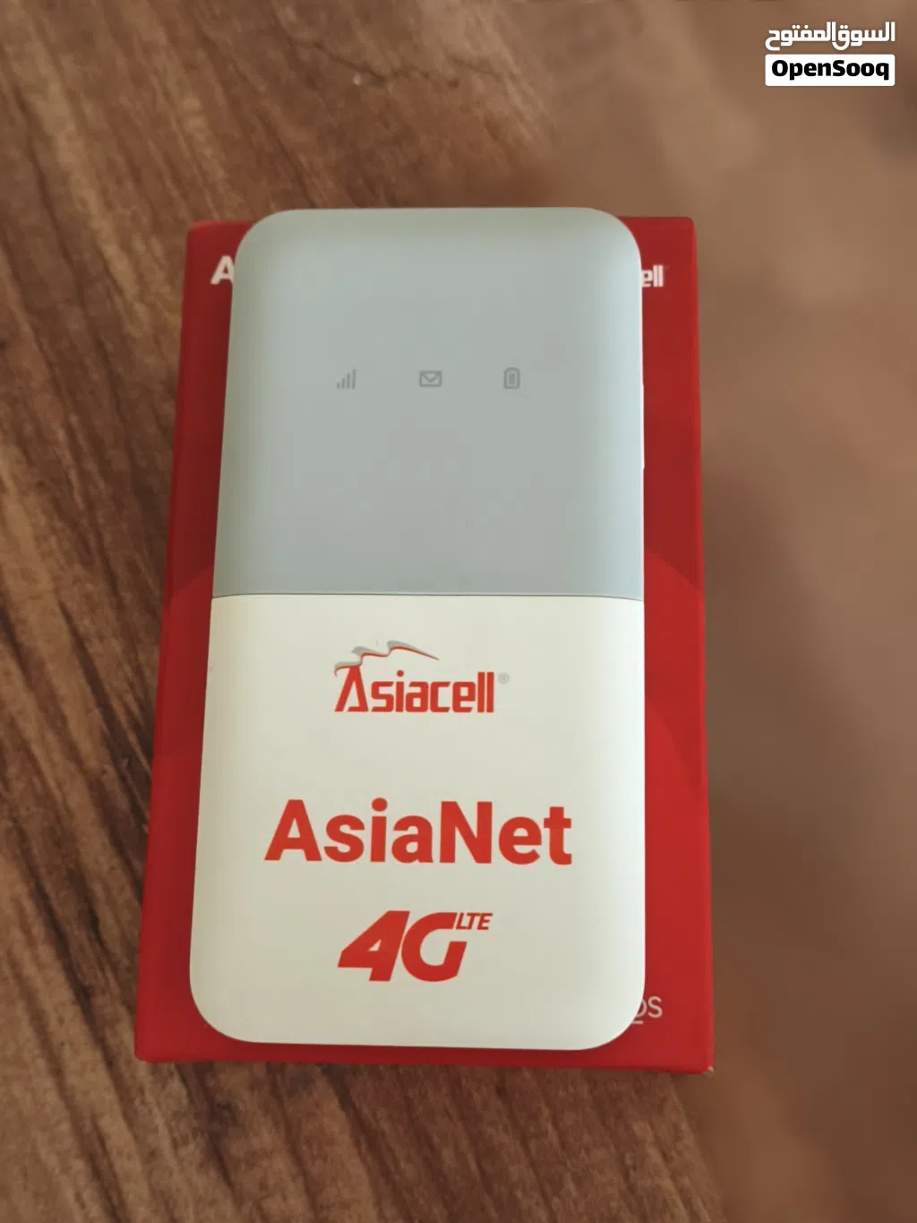 راوتر اسيا سيل محمول استخدام اقل من شهر بتقنية 4G LTE
