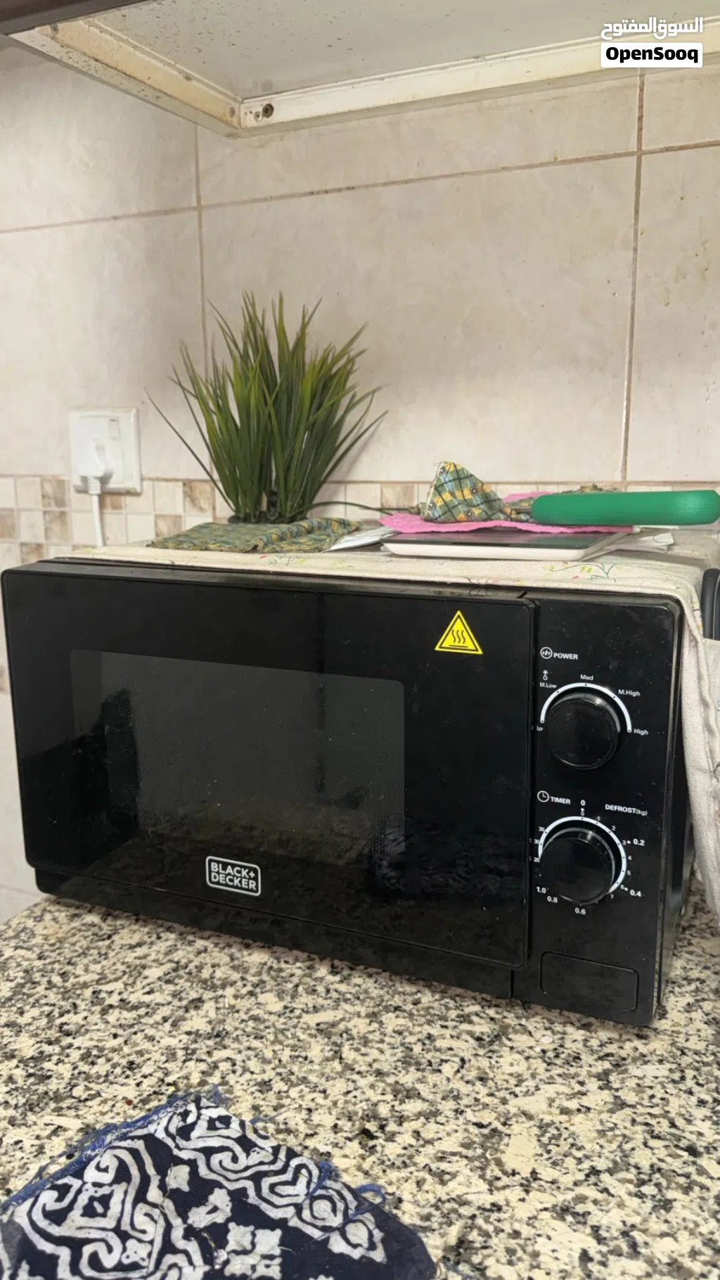 Microwave Black+Decker good working condition