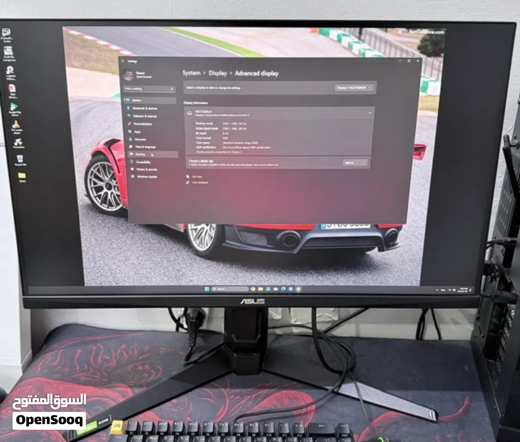 ASUS Tuf Gaming Monitor 27 260Hz 2K Excellent Condition