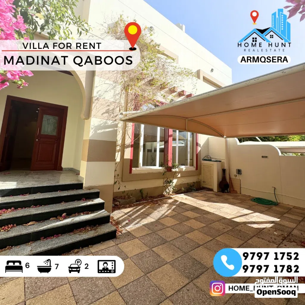 MADINAT QABOOS GREAT QUALITY 5+1 BR VILLA