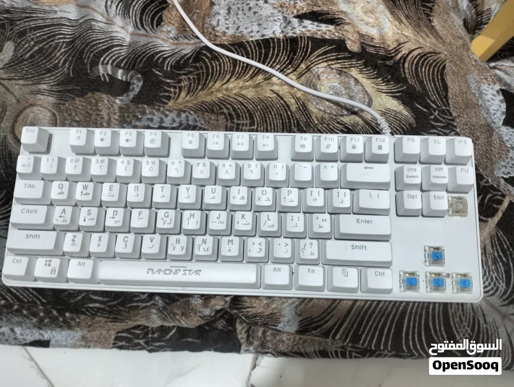 كيبورد ميكانيكي Blue Switches اقرأ الوصف