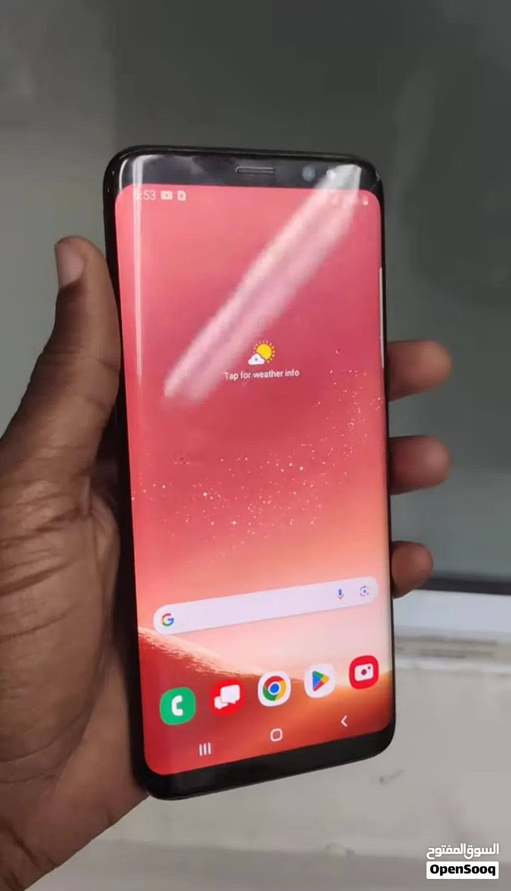 s8 بلس انظيف ربي يبارك بسعر كويس