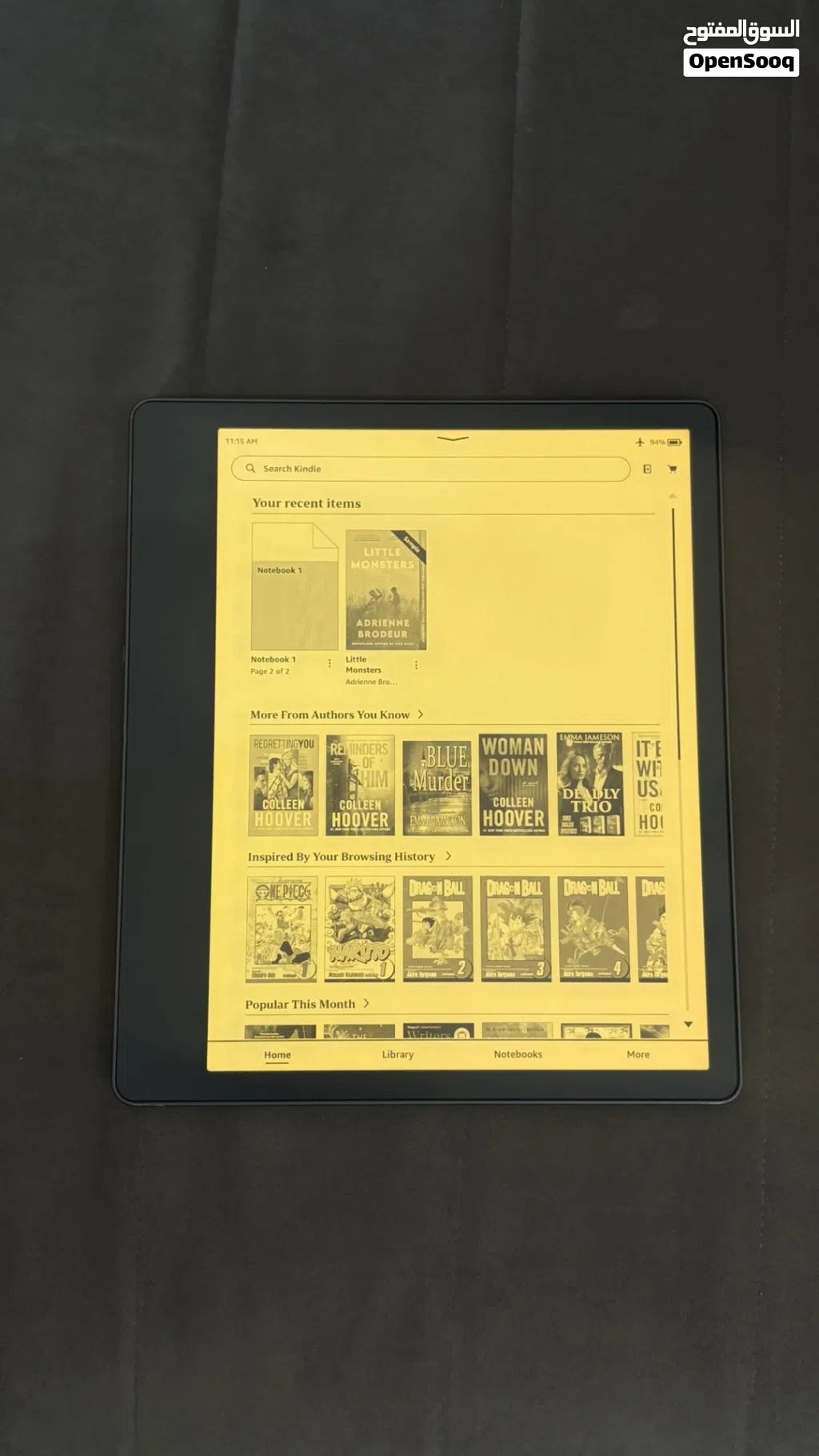 Amazon Kindle Scribe used very good condition-10.2 display with pen