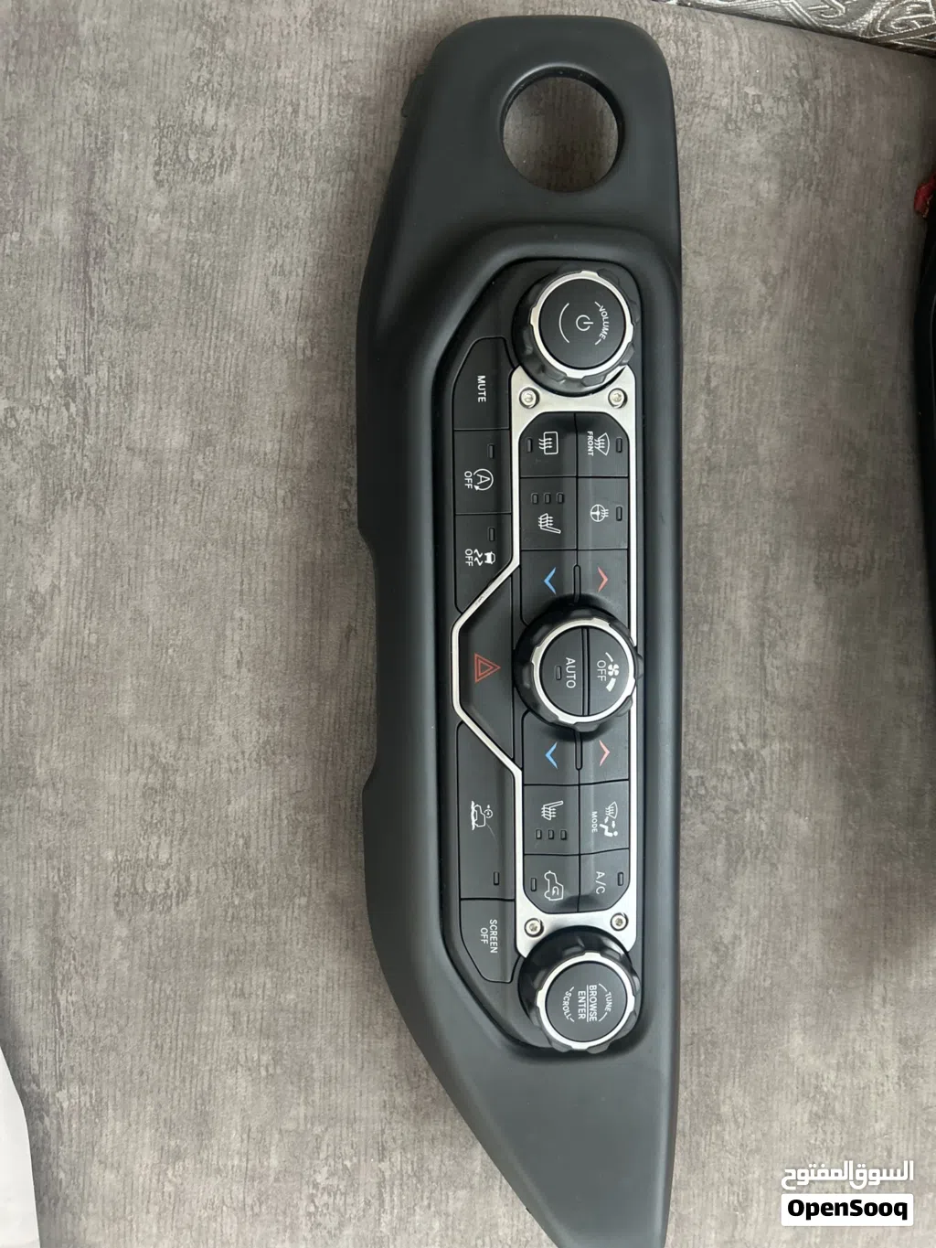 OEM climate control unit for the Jeep