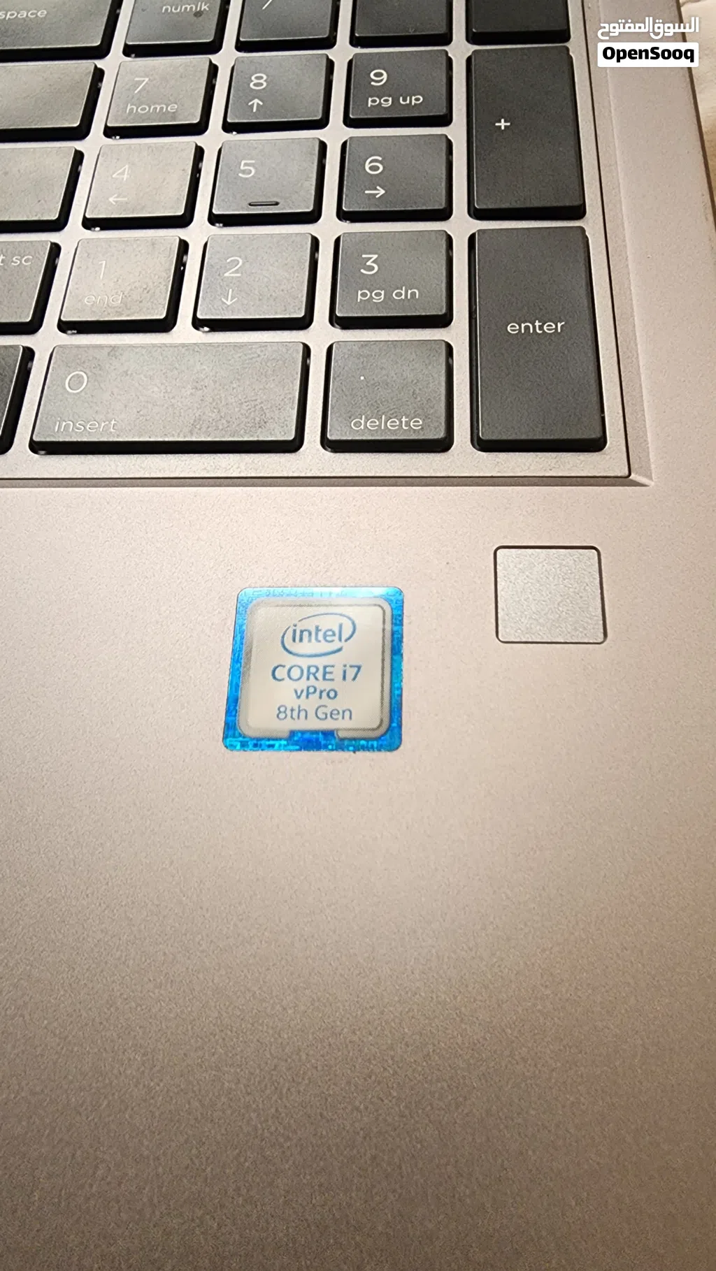 للبيع لابتوب Zbook ب 360$ الجيل الثامن ، رام 16 كرت منفصل 4G ,هارد ssd512G