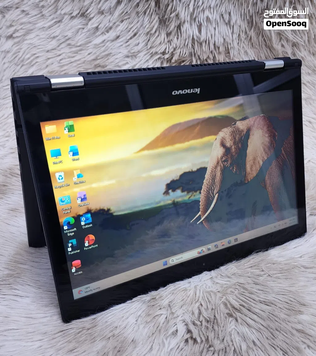 lenovo x360 2in1 Laptop i5-6th 2.30Ghz speed 256gb ssd Touchscreen HD Graphics Orignal charger