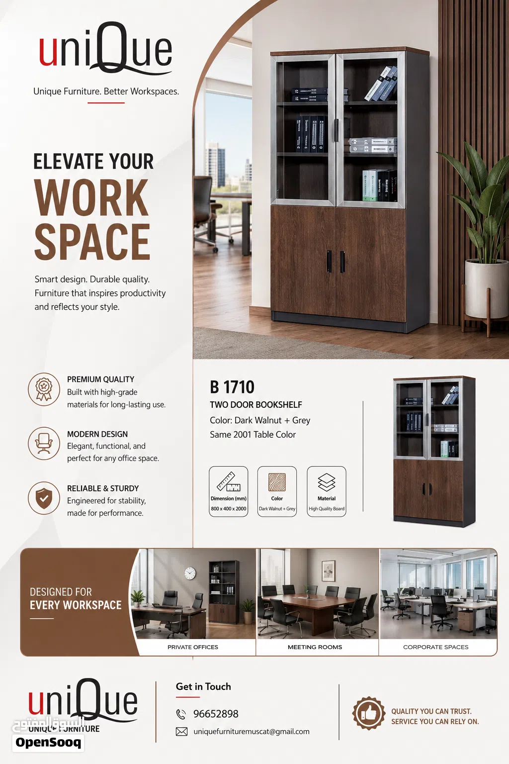 OFFICE FURNITURE, WORKSTATION