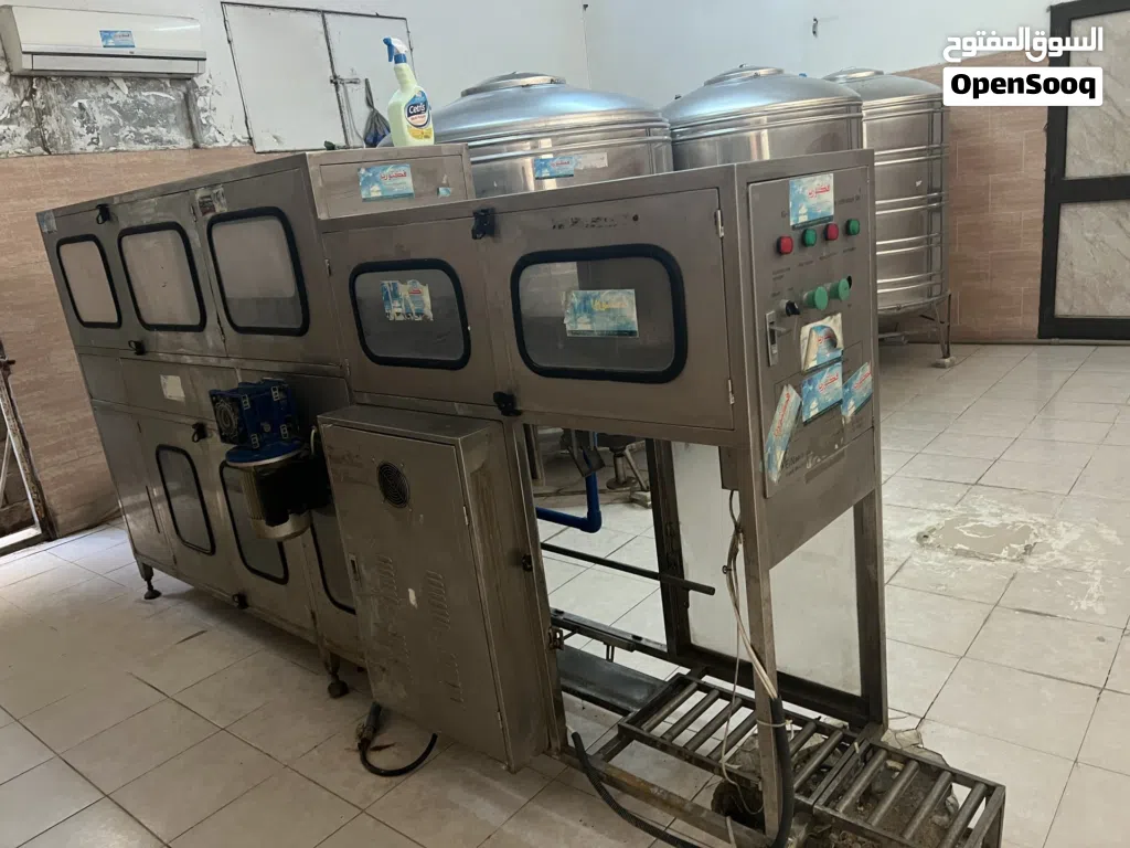 مصنع مياه كامل للبيع مستعمل